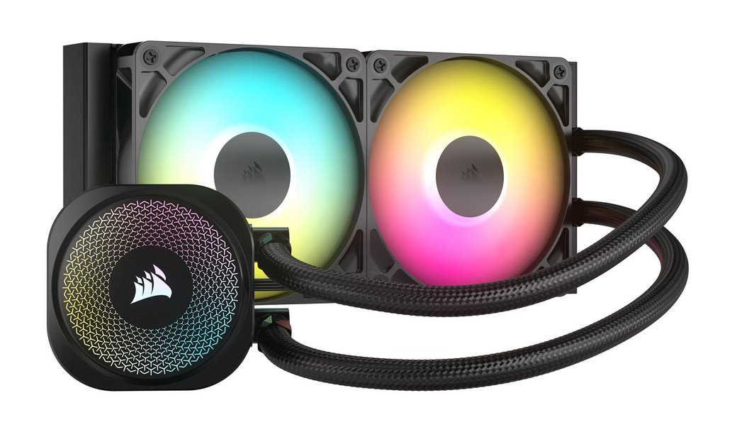 Chłodzenie CORSAIR NAUTILUS 240 ARGB, 240mm Radiator, Liquid CPU Cooler (CW-9060092-WW)