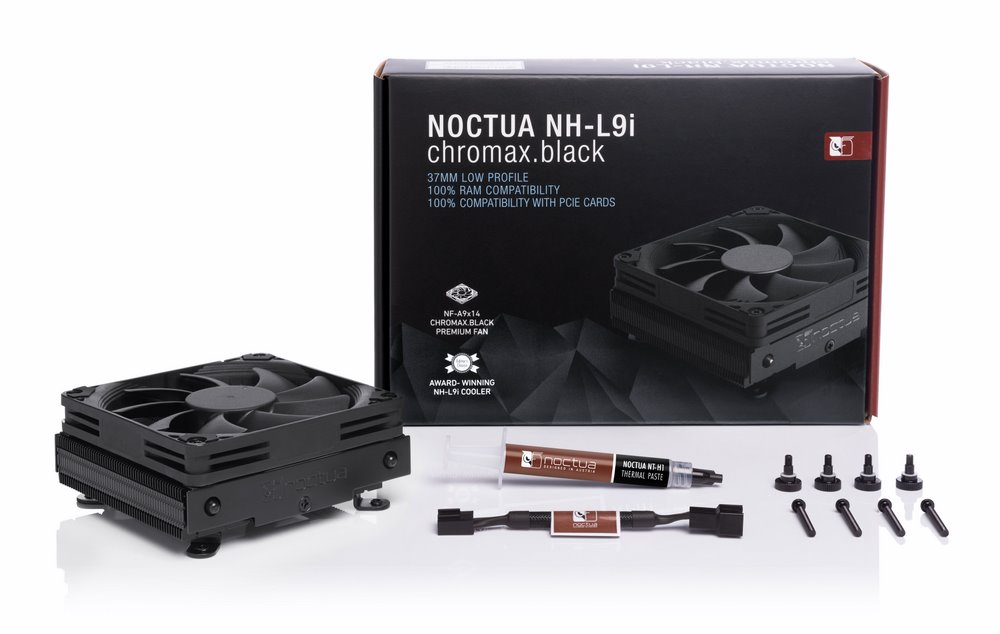 miniatura Chłodzenie CPU NOCTUA NH-L9I CH.BK INTEL LOW PROFILE