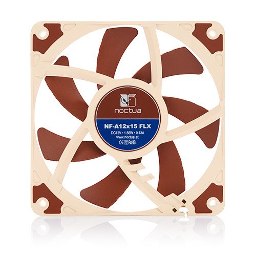 miniatura Wentylator NOCTUA NF-A12X15 FLX 120X120X15 MM