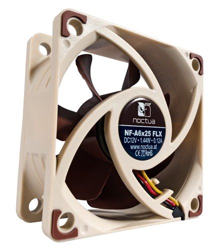 miniatura Wentylator NOCTUA 60MM 1600-3000 RPM (8,2 DBA) (NF-A6X25 FLX)