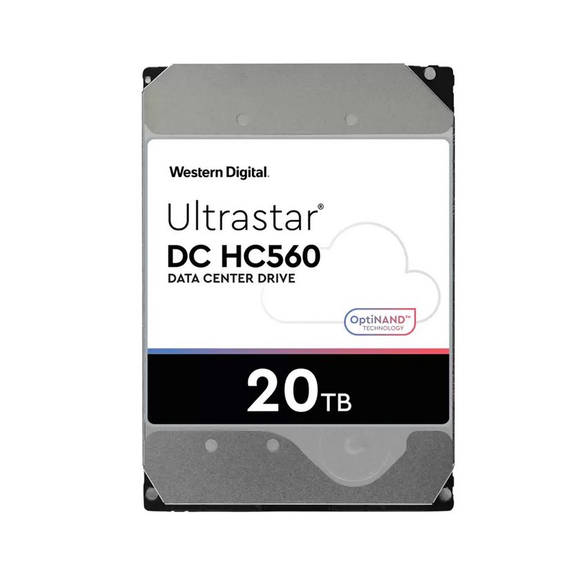 Dysk serwerowy HDD WESTERN DIGITAL ULTRASTAR DC HC560 WUH722020BL5204 (20 TB; 3.5"; SAS) (0F38652)