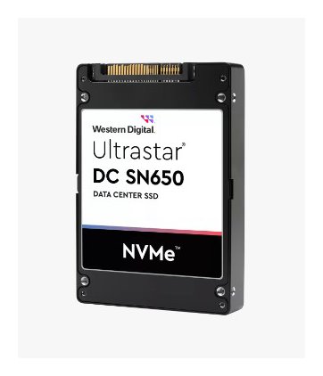 Dysk SSD WESTERN DIGITAL ULTRASTAR DC SN650 WUS5EA1A1ESP5E3 (15.36 TB; U.3; PCIE NVME 4.0 ; 1DW/D; ISE) (0TS2375)