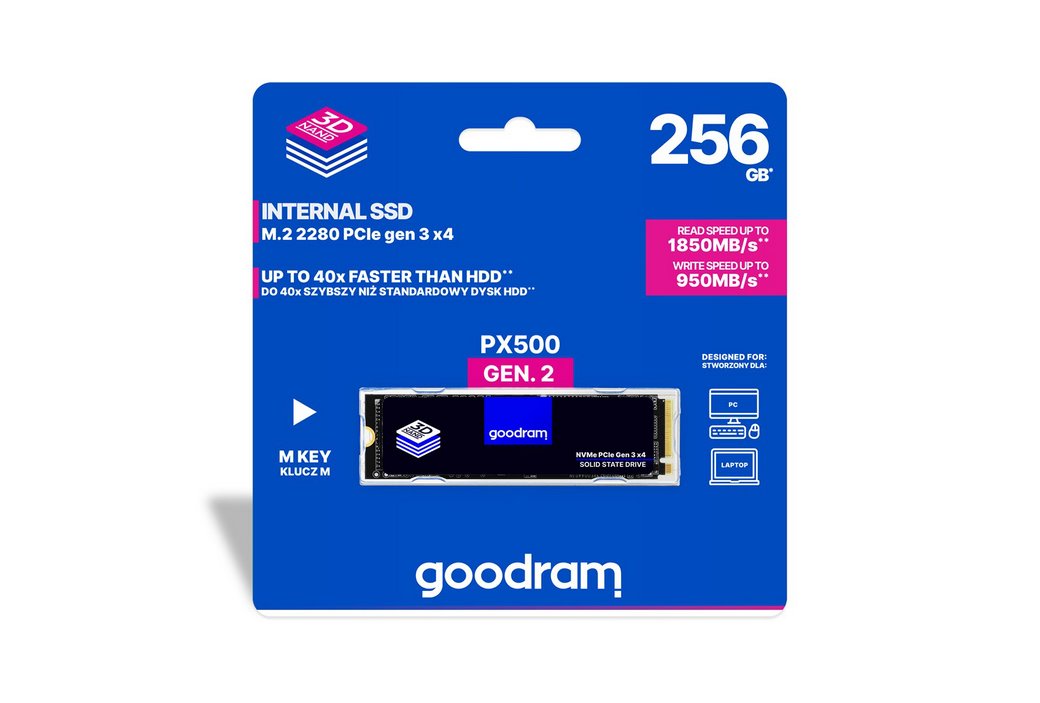 miniatura SSD GOODRAM PX500 M.2 512GB (SSDPR-PX500-512-80-G2)