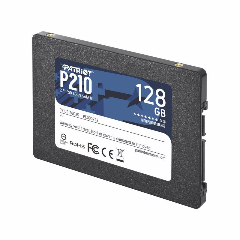 miniatura SSD PATRIOT P210 128GB SATA3 2.5 (P210S128G25)