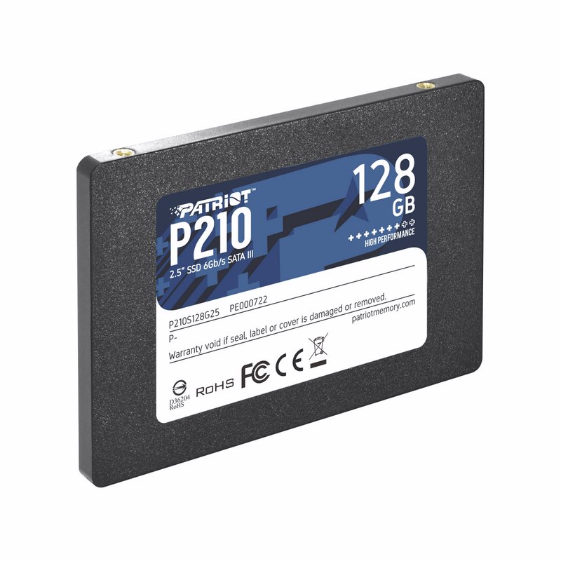 miniatura SSD PATRIOT P210 128GB SATA3 2.5 (P210S128G25)