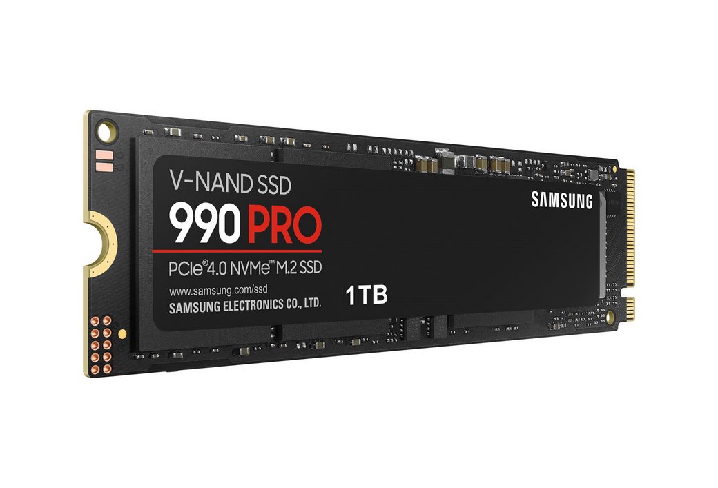 miniatura Dysk SSD SAMSUNG 990 PRO PCLE 4.0 NVME M.2 1TB (MZ-V9P1T0BW)