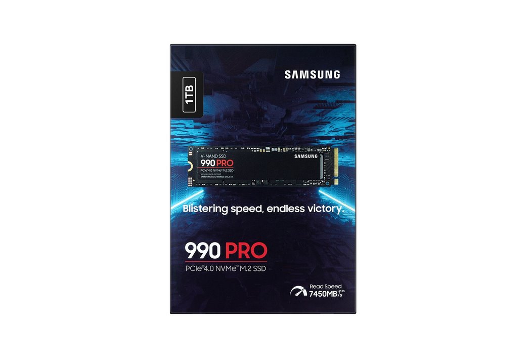 miniatura Dysk SSD SAMSUNG 990 PRO PCLE 4.0 NVME M.2 1TB (MZ-V9P1T0BW)