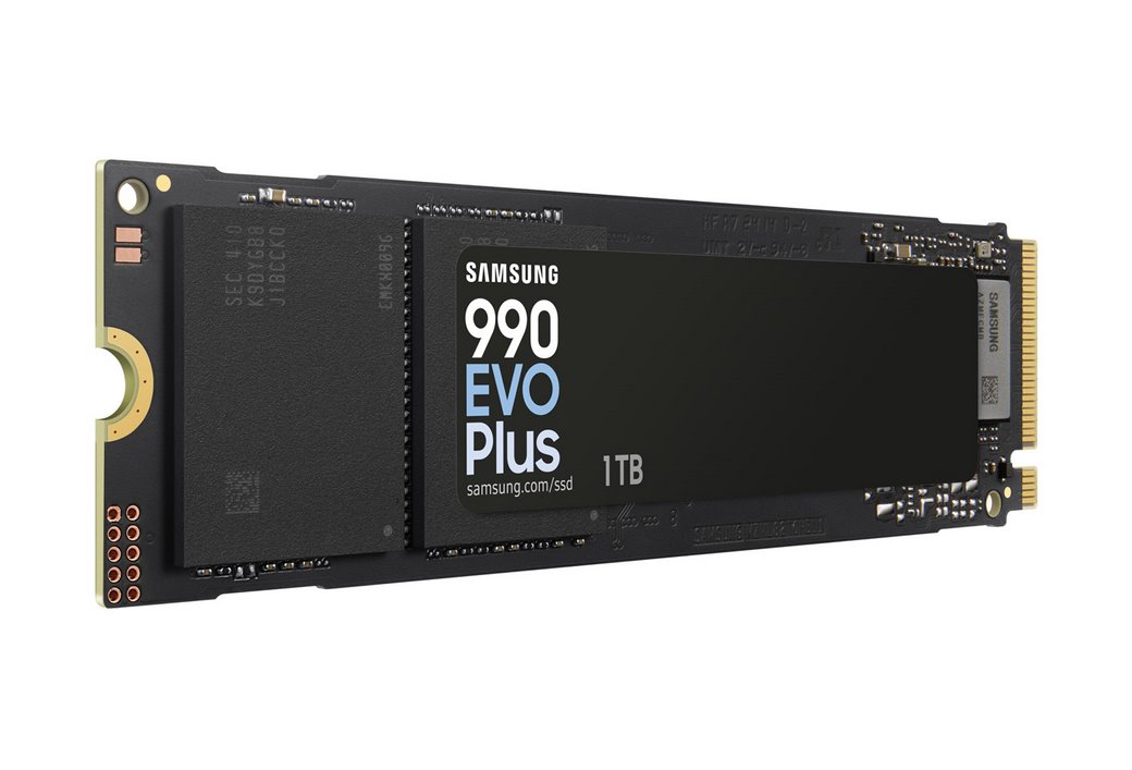 miniatura Dysk SSD Samsung 990 EVO Plus 1TB M.2 PCI-E x4  NVMe 5.0x2 (MZ-V9S1T0BW)