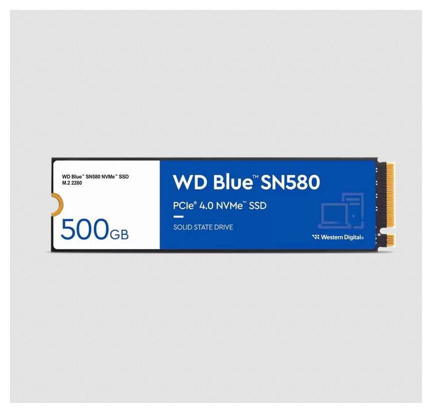 Dysk SSD WD BLUE SN580 500GB M.2 NVME WDS500G3B0E