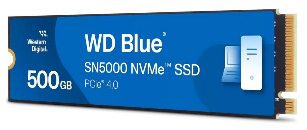 miniatura Dysk SSD WD Blue SN5000 500GB M.2 NVMe WDS500G4B0E