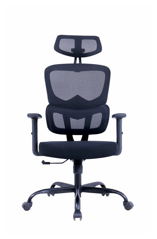 Ergonomiczny fotel biurowy T6 czarny (T6 BLACK)