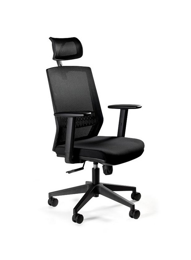 Ergonomiczny fotel biurowy ESTA czarny (ESTA FS02-1H)