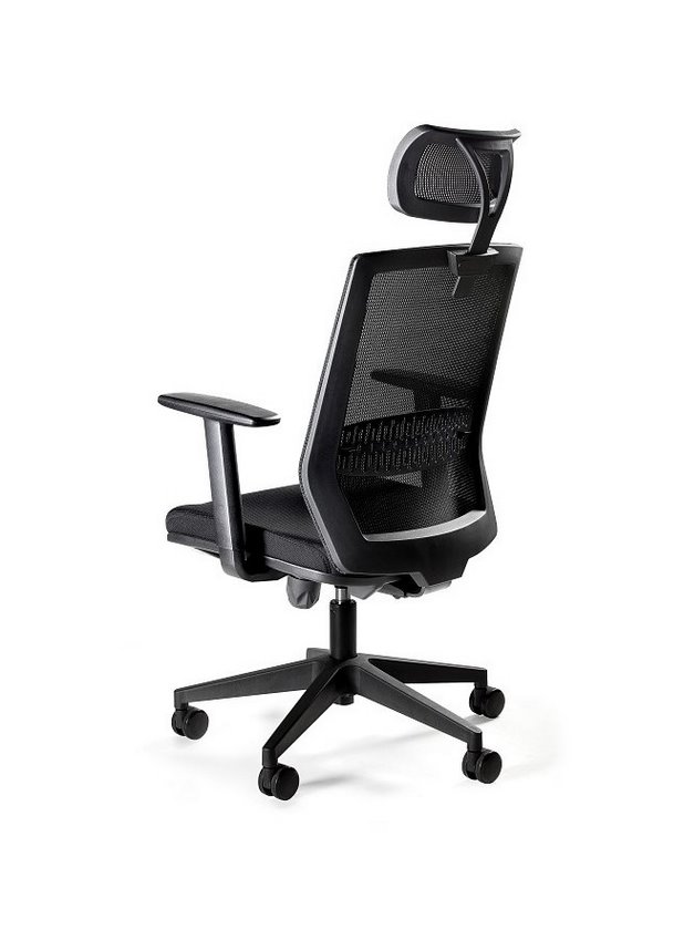 miniatura Ergonomiczny fotel biurowy ESTA czarny (ESTA FS02-1H)