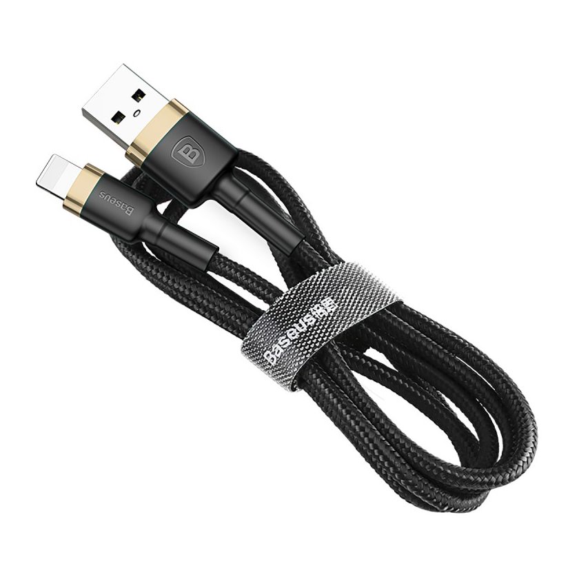 BASEUS KABEL USB/LIGHTNING CAFULE 2.4A 1M ZŁOTO-CZ (CALKLF-BV1)