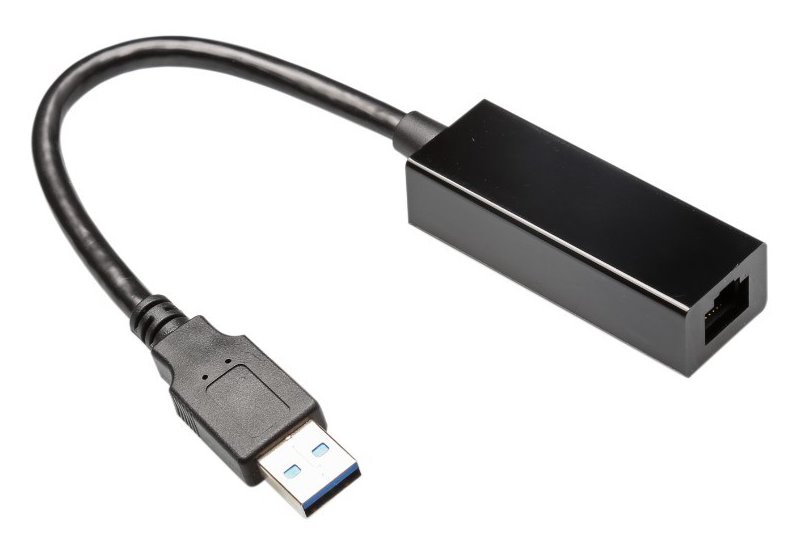 Adapter GEMBIRD NIC-U3-02 (USB 3.0 M - RJ45 F; kolor czarny)