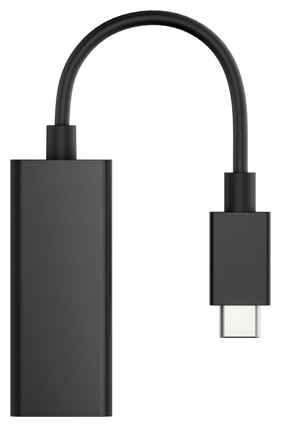 miniatura Przejściówka HP USB-C to RJ45 Adapter G2 czarna 4Z534AA