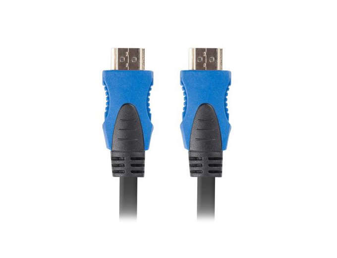 Kabel Lanberg CA-HDMI-20CU-0018-BK (HDMI M - HDMI M; 1,8m; kolor czarny)