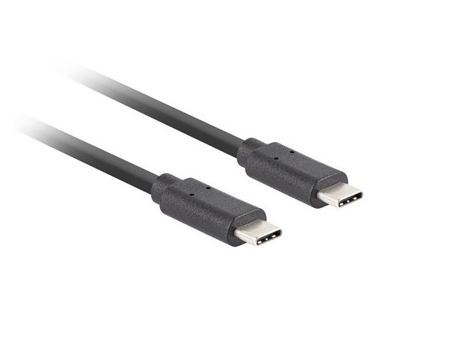 Kabel LANBERG USB-C M/M 3.2 GEN2 1.8M 10GB/S PD100W CA-CMCM-32CU-0018-BK