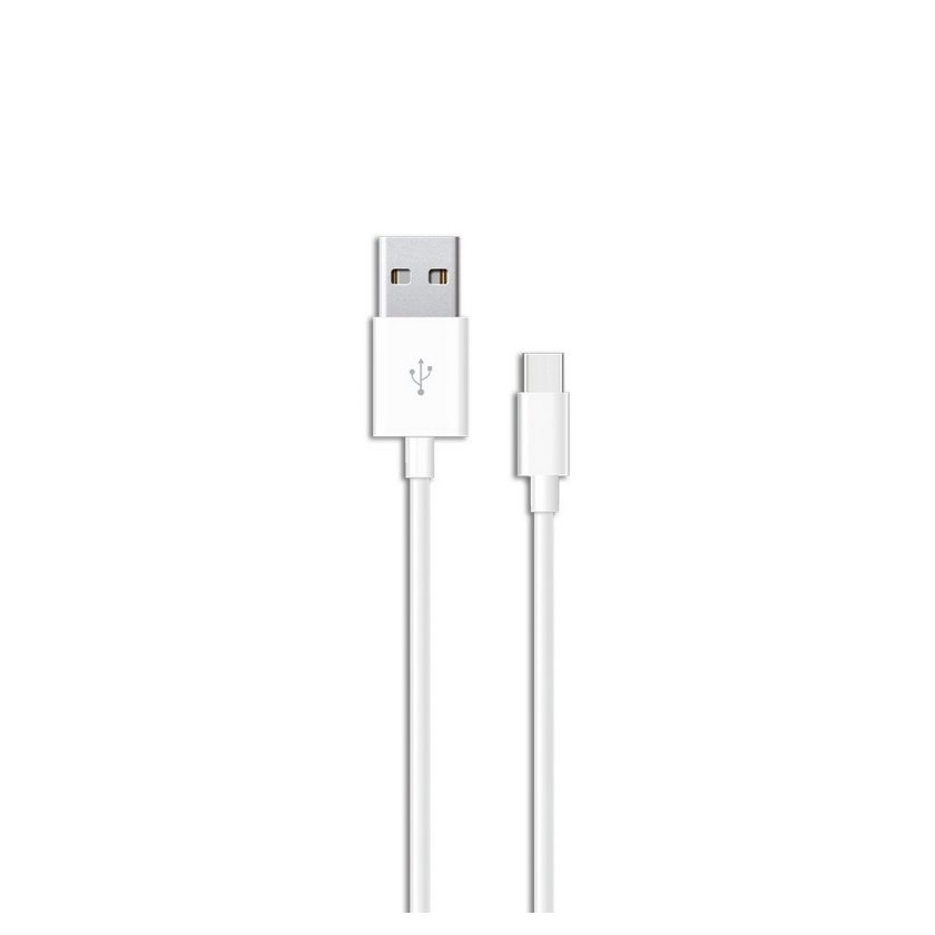 Kabel SAVIO CL-126 (USB typu C - USB 2.0 typu A ; 1m; kolor biały)