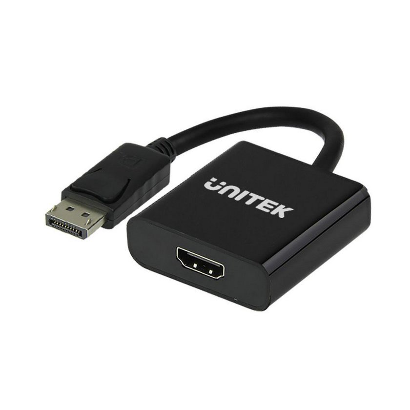 Adapter UNITEK DISPLAYPORT TO HDMI, Y-5118DA