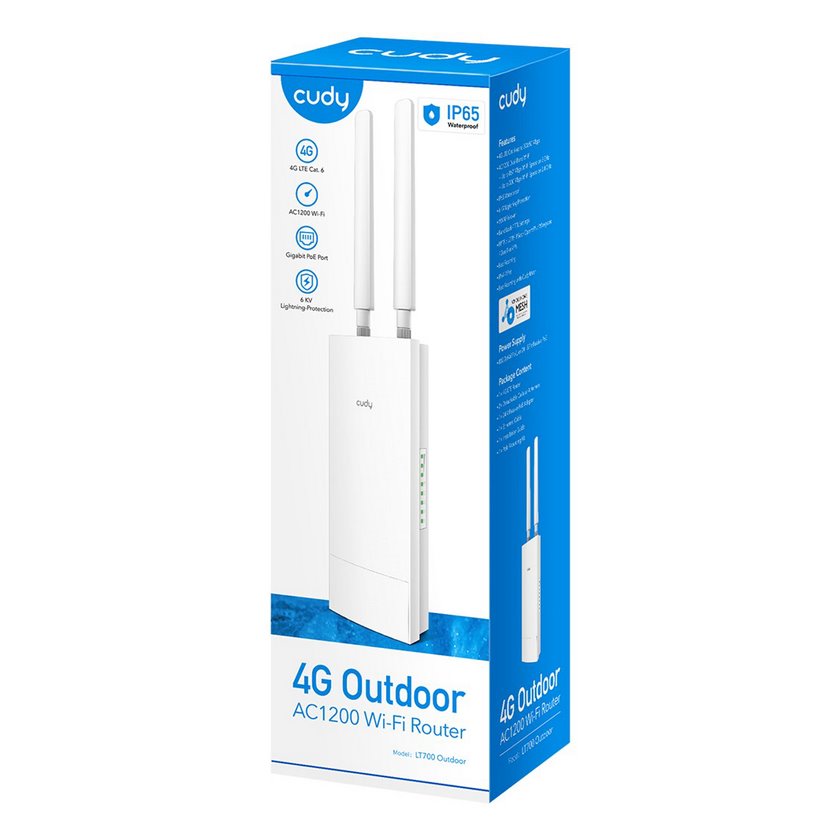 miniatura Router CUDY LT700 Outdoor_EU Router 4G/5G