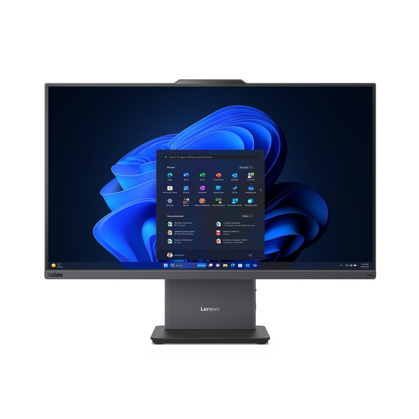 Lenovo ThinkCentre Neo 50a 27 G5 i3-1315U 27"FHD IPS 300nits AG 8GB DDR5 5200 SSD 512GB UHD W11Pro Luna Grey 3Y OnSite (12SA000APB)