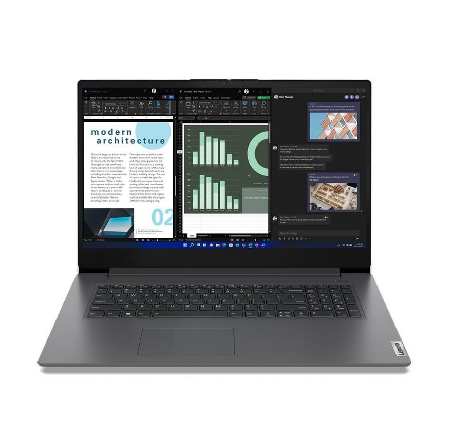 Notebook LENOVO V17 G4 IRU I7-1355U 17.3" FHD IPS 300NITS AG 16GB DDR4-3200 SSD 512GB INTEL IRIS XE GRAPHICS Windows 11 PRO IRON GREY 3Y ONSITE (83A20011PB)