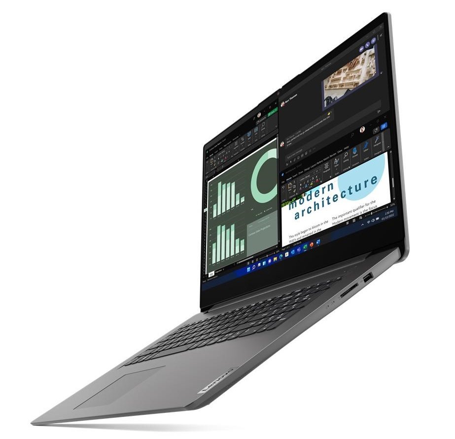 miniatura Notebook Lenovo V17 G4 IRU i5-1335U 17.3" FHD IPS 300nits AG 16GB DDR4 3200 SSD 512GB Intel Iris Xe Graphics Windows 11 PRO Iron Grey  3Y OnSite (83A20010PB_16)