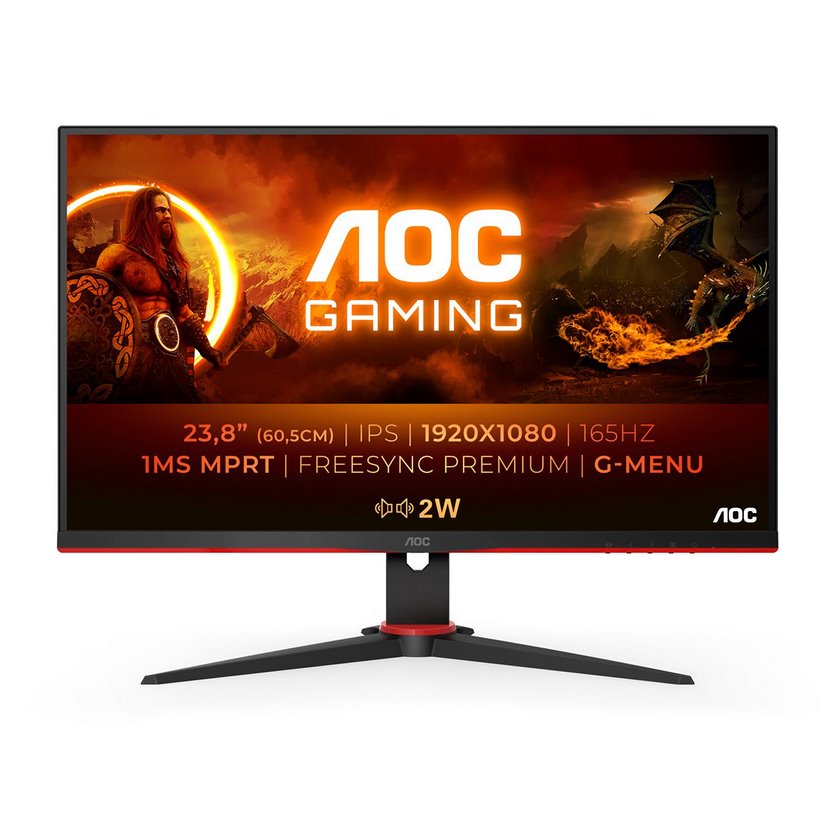 Monitor AOC LED 23,8" 24G2SPAE/BK 165HZ