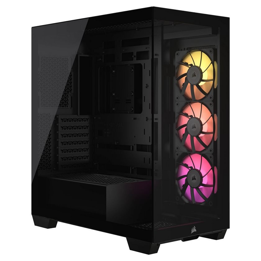 Obudowa CORSAIR iCUE LINK 3500X RGB Tempered Glass Mid-Tower, Black (CC-9011280-WW)