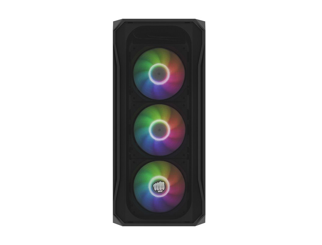 Obudowa FURY SHOBO SH4F RGB MIDI Z OKNEM CZARNA (NFO-2154)