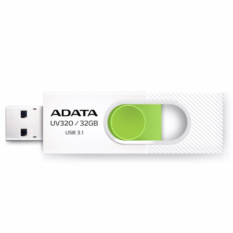 miniatura Pendrive ADATA UV320 AUV320-32G-RWHGN (32GB; USB 3.1; KOLOR BIAŁY)