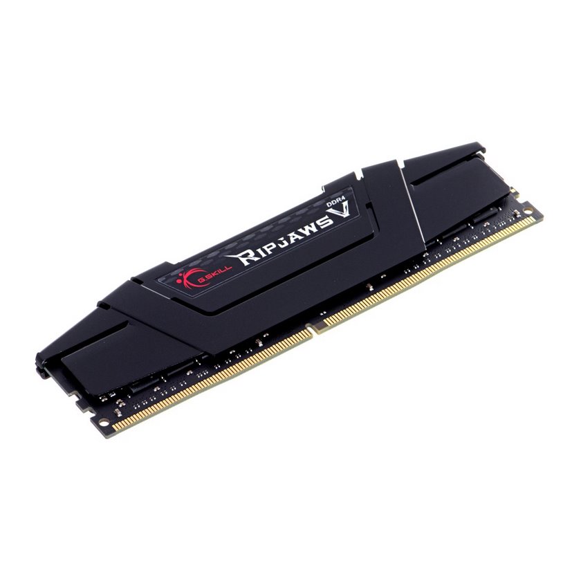 miniatura Pamięć RAM G.SKILL RIPJAWS V F4-3200C16Q-64GVK (DDR4 DIMM; 4 X 16 GB; 3200 MHz; CL16)