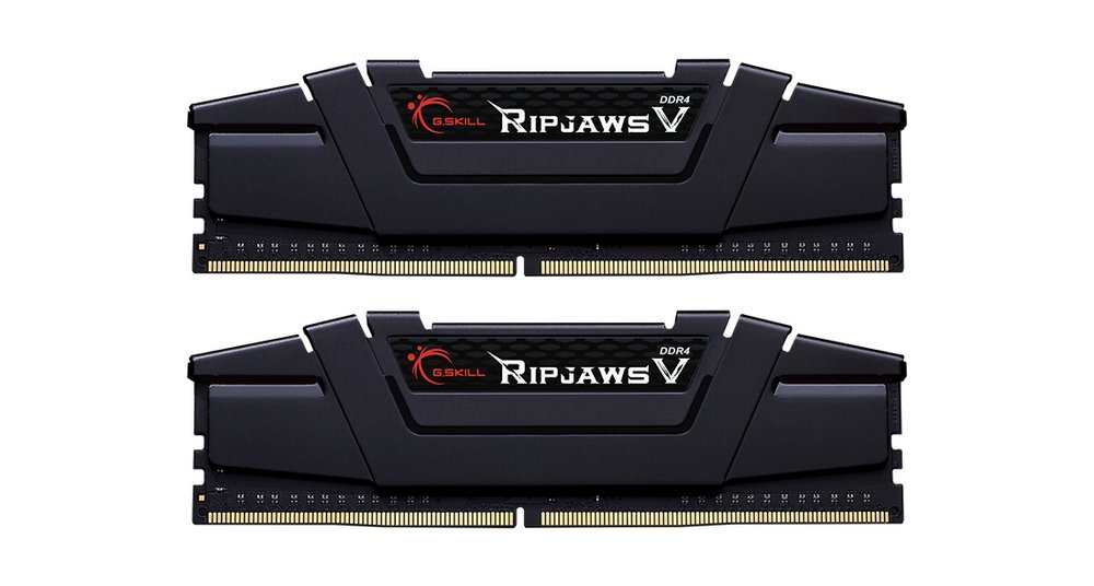 Pamięć RAM G.SKILL RIPJAWSV DDR4 2X8GB 4600MHz CL19 XMP2 BLACK F4-4600C19D-16GVKE