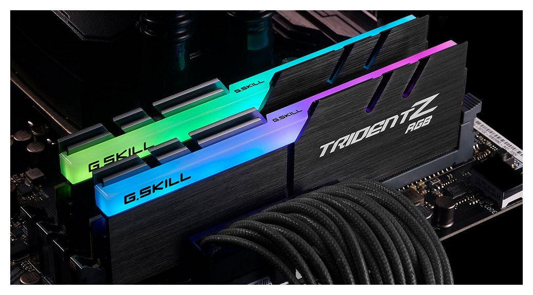 miniatura Pamięć RAM G.SKILL TRIDENTZ RGB DDR4 2X32GB 3200MHZ CL14 XMP2 F4-3200C14D-64GTZR