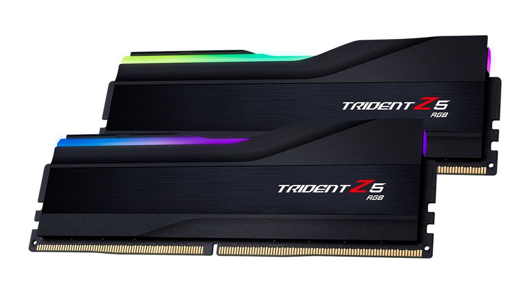 Pamięć RAM G.SKILL TRIDENT Z5 RGB DDR5 2X32GB 6000MHZ CL30 XMP3 BLACK F5-6000J3040G32GX2-TZ5RK