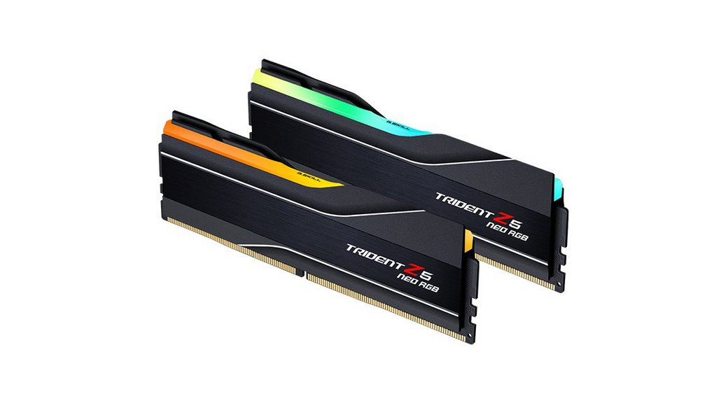 miniatura Pamięć RAM G.SKILL TRIDENT NEO AMD RGB DDR5 2X16GB 6000MHZ CL30 EXPO BLACK F5-6000J3038F16GX2-TZ5NR