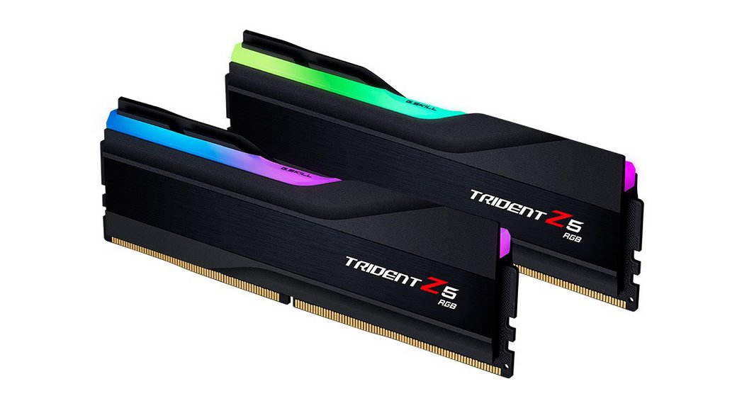 Pamięć RAM G.SKILL TRIDENT Z5 RGB DDR5 2X32GB 6800MHZ CL34 XMP3 BLACK F5-6800J3445G32GX2-TZ5RK