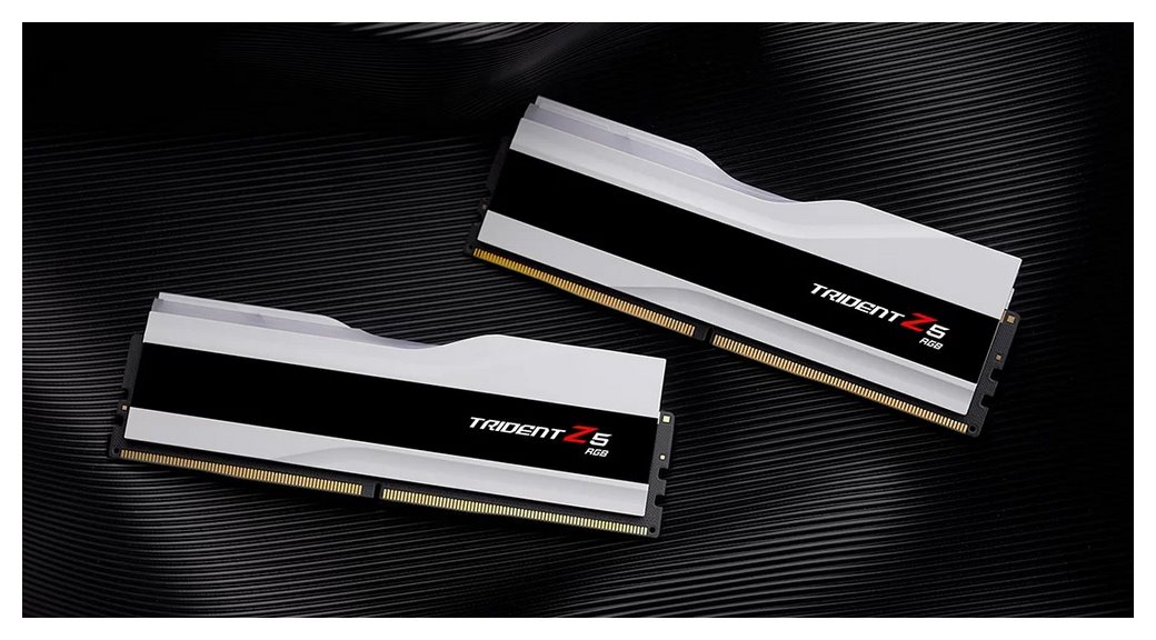 miniatura Pamięć RAM G.SKILL TRIDENT Z5 RGB DDR5 2X32GB 6400MHZ CL32 XMP3 WHITE F5-6400J3239G32GX2-TZ5RW