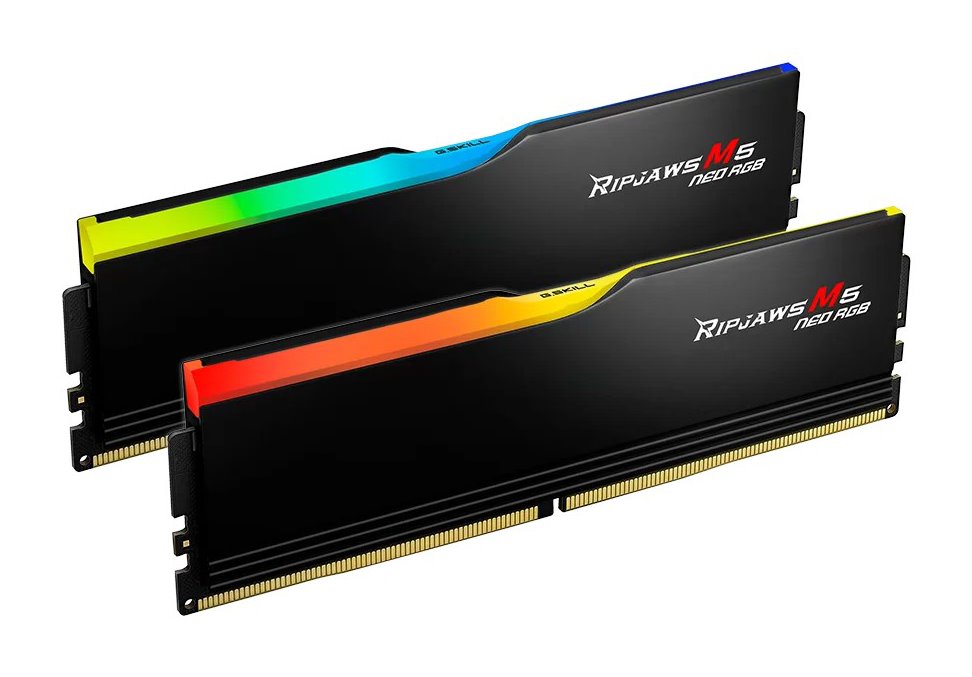 miniatura Pamięć RAM G.SKILL RIPJAWS M5 NEO AMD RGB DDR5 2X16GB 6000MHZ CL36-36 F5-6000J3636F16GX2-RM5NRK