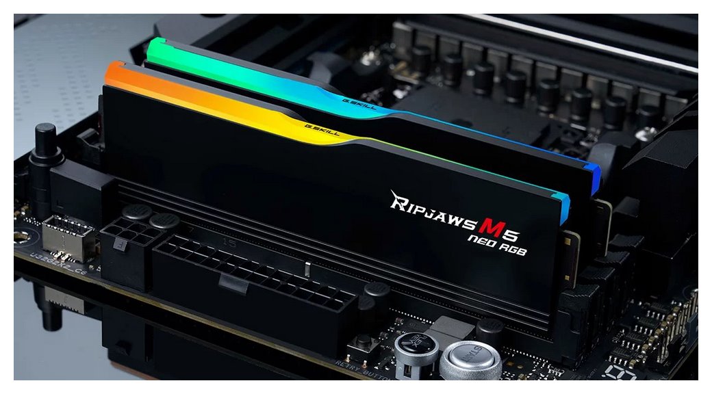 miniatura Pamięć RAM G.SKILL RIPJAWS M5 NEO AMD RGB DDR5 2X16GB 6000MHZ CL36-36 F5-6000J3636F16GX2-RM5NRK