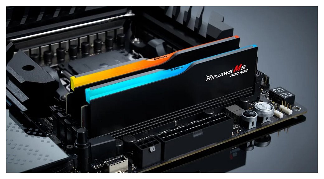 miniatura Pamięć RAM G.SKILL RIPJAWS M5 NEO AMD RGB DDR5 2X16GB 6000MHZ CL36-36 F5-6000J3636F16GX2-RM5NRK