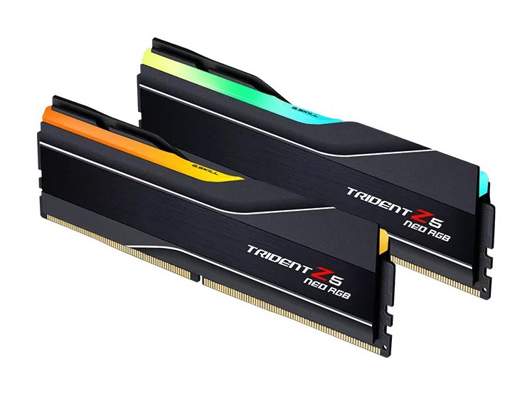 Pamięć RAM G.SKILL TRIDENT NEO AMD RGB DDR5 2X24GB 8000MHZ CL40 BLACK F5-8000J4048G24GX2-TZ5NR