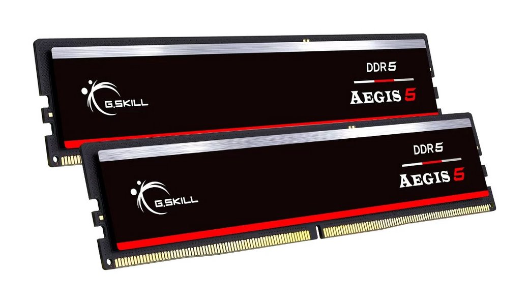 miniatura Pamięć RAM G.SKILL AEGIS 5 DDR5 2X16GB 5200MHZ CL40 XMP3 BLACK F5-5200J4040A16GX2-IS