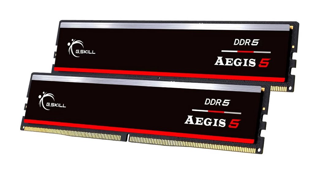 miniatura Pamięć RAM G.SKILL AEGIS 5 DDR5 2X32GB 5600MHZ CL36-36 XMP3 BLACK F5-5600J3636D32GX2-IS