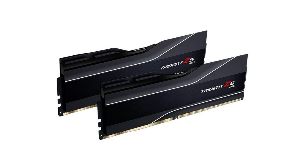 Pamięć RAM G.SKILL TRIDENT NEO AMD DDR5 2X32GB 6000MHZ CL36-36 BLACK F5-6000J3636F32GX2-RM5NRK