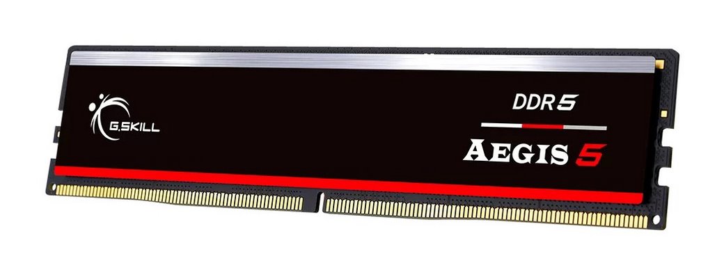 miniatura Pamięć RAM G.SKILL AEGIS 5 DDR5 16GB 5200MHZ CL40 XMP3 BLACK F5-5200J4040A16GX1-IS