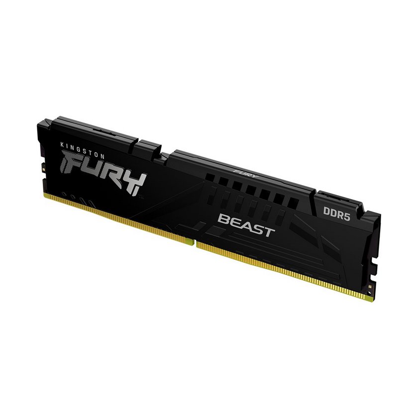 miniatura Pamięć RAM Kingston DDR5 64GB 5200HZ CL36 KITX2 FURY BEAST BLACK EXPO (KF552C36BBEK2-64)