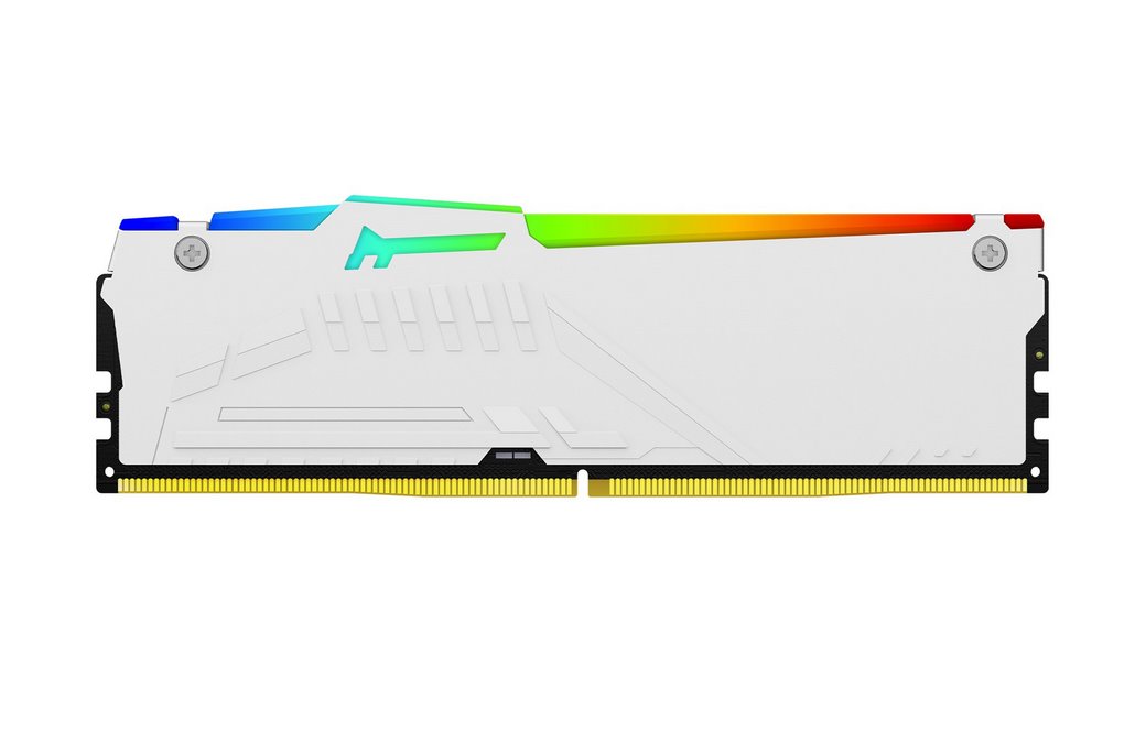 miniatura Pamięć RAM Kingston DDR5 64GB 5200MHZ CL36 FURY BEAST WHITE RGB EXPO KITX2 (KF552C36BWEAK2-64)