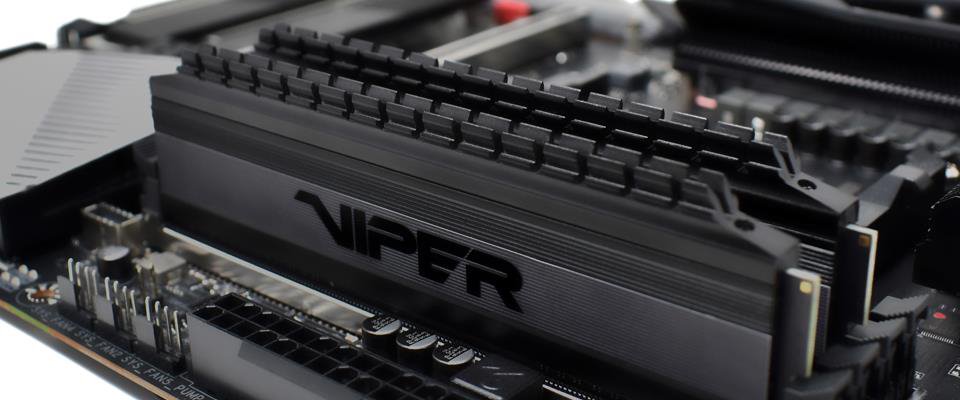 miniatura Pamięć RAM PATRIOT VIPER 4 BLACKOUT DDR4 2X8GB 3600MHz XMP2 (PVB416G360C8K)